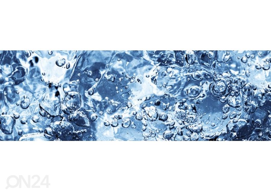 Keittiön välitila Sparkling water 260x60 cm kuvasuurennos