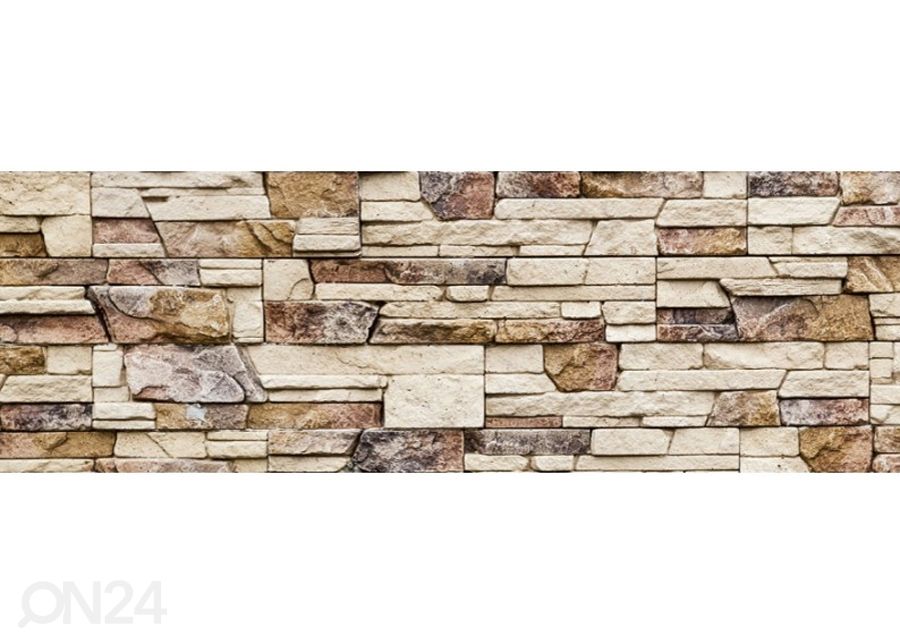 Keittiön välitila Stone wall 260x60 cm kuvasuurennos