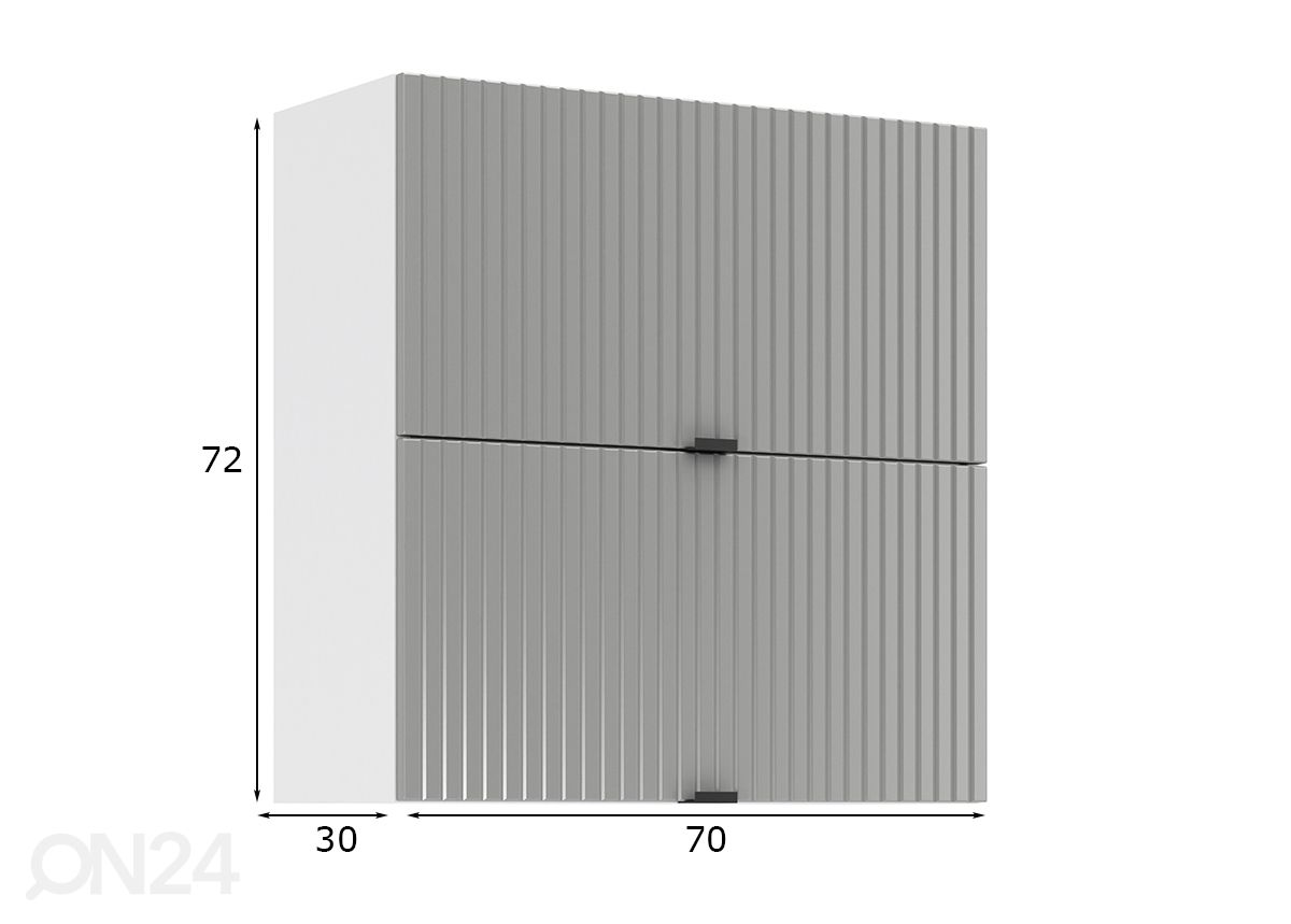 Keittiön yläkaappi Lissone 70 cm kuvasuurennos