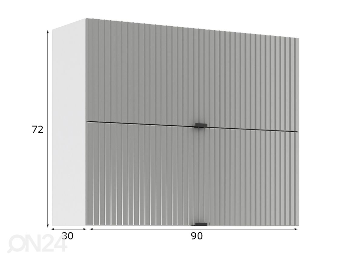 Keittiön yläkaappi Lissone 90 cm kuvasuurennos