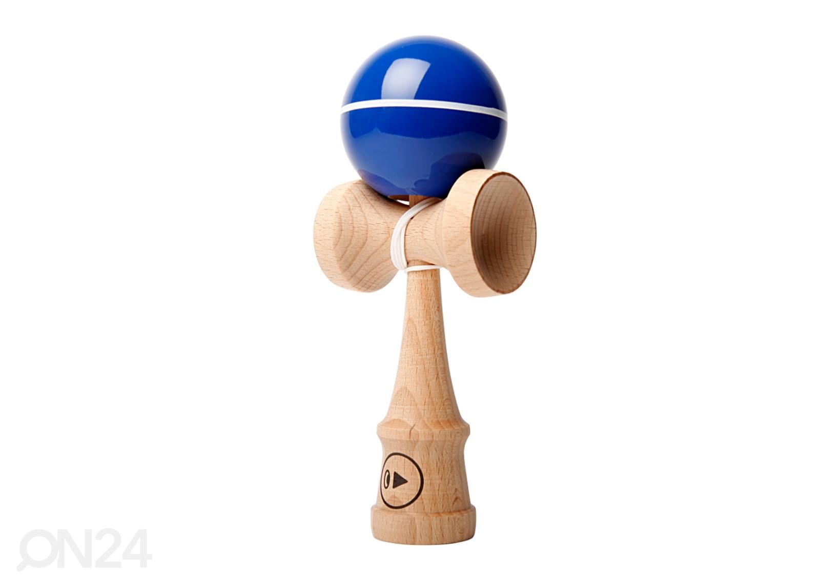 Kendama taitopeli Play Pro II Recpaint Slick blue 18,5 cm kuvasuurennos