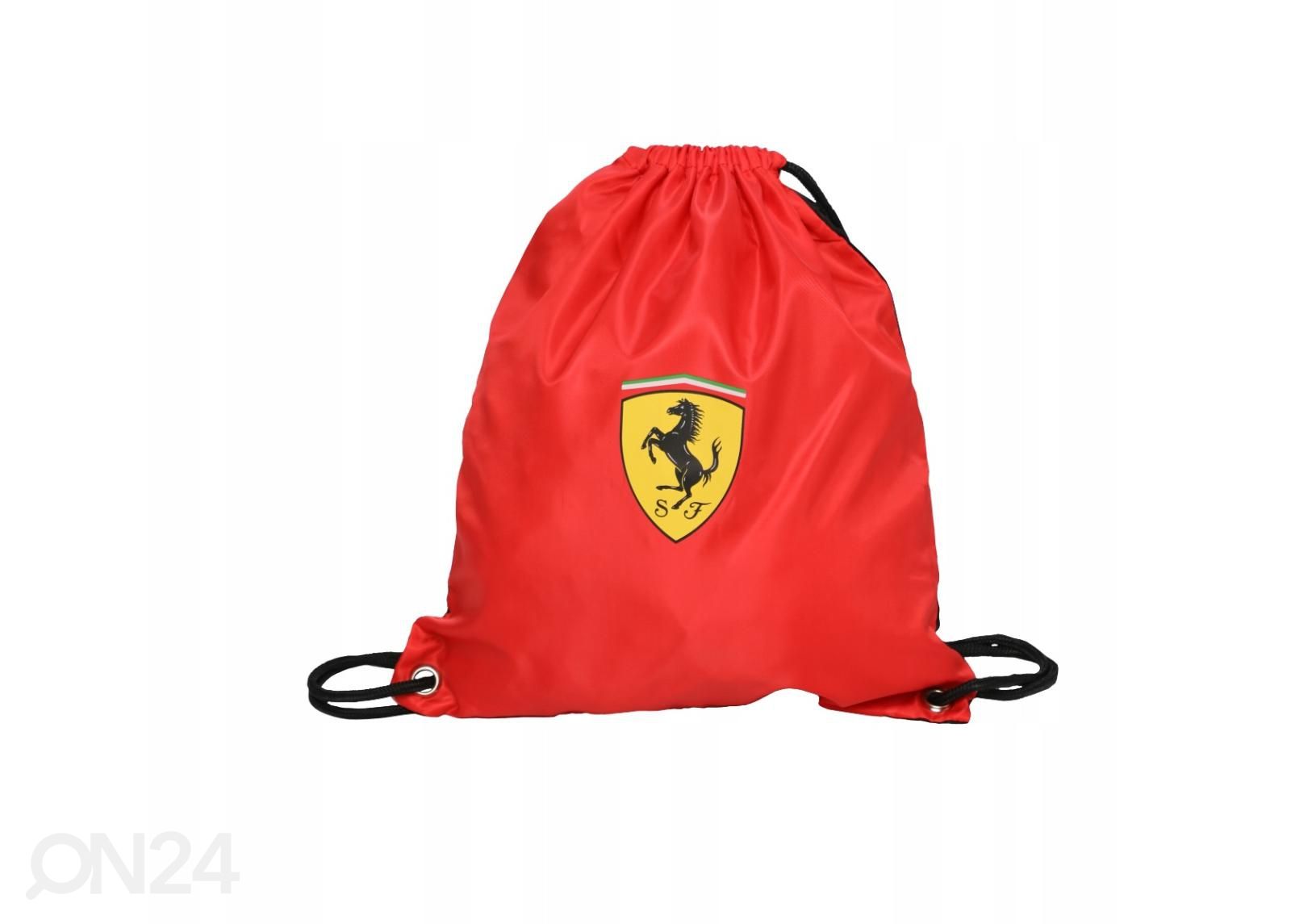 Kenkäpussi Ferrari punainen/musta kuvasuurennos
