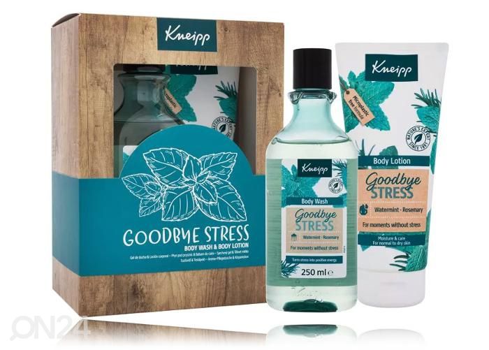 Kneipp Goodbye Stress suihkugeeli ja vartalovoide kuvasuurennos