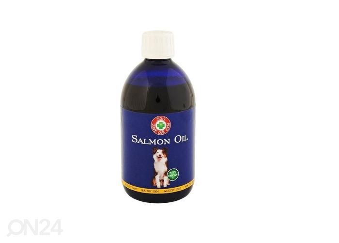 Koiran/kissan lisäravinto Lohiöljy 500 ml kuvasuurennos
