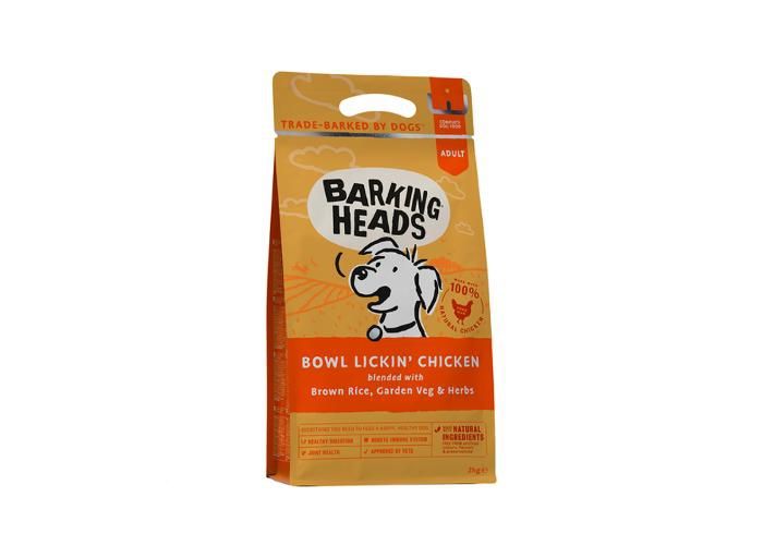 Koiran kuivaruoka Barking Heads Bowl lickin chicken 2 kg kuvasuurennos