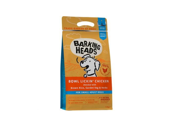 Koiran täysravinto Barking Heads Bowl lickin chicken pienikokoiselle rodulle 1,5 kg kuvasuurennos
