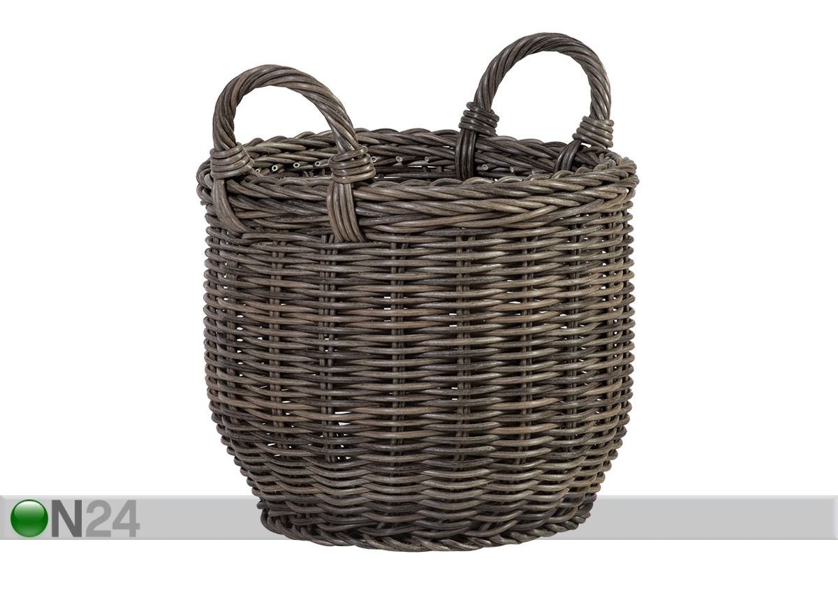 Kori WICKER sangoilla Ø34xh26/34 cm kuvasuurennos