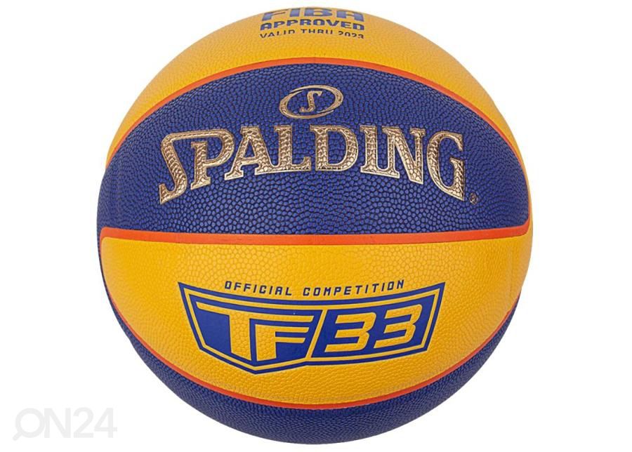 Koripallo Spalding TF-33 Official Ball kuvasuurennos