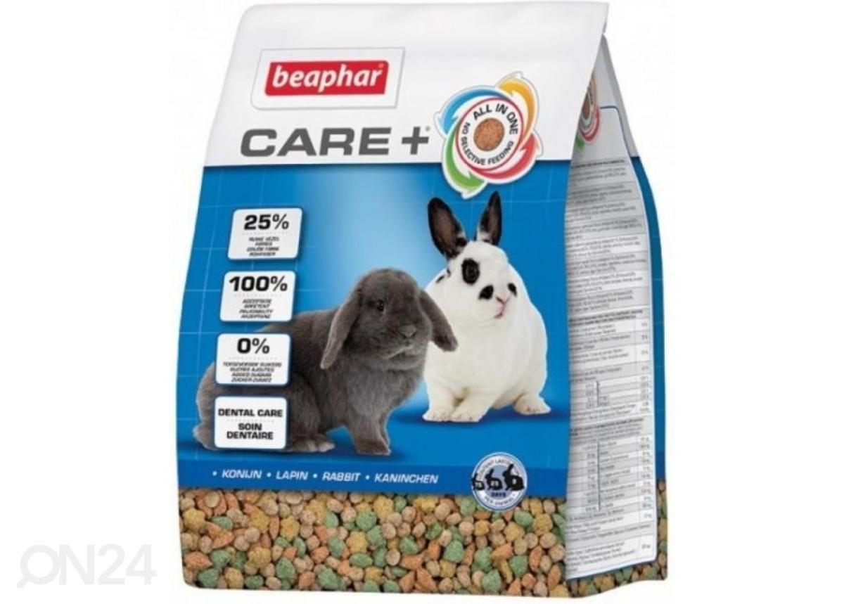 Kuivaruoka Beaphar Care+ Rabbit 250 g kuvasuurennos