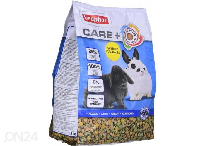 Kuivaruoka Beaphar Care+ Rabbit kaninruoka 1,5 kg kuvasuurennos