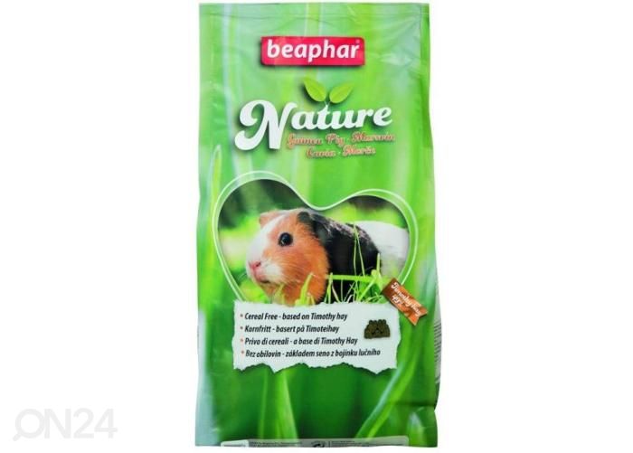 Kuivaruoka marsuille Beaphar Nature Guinea Big 1250 g kuvasuurennos