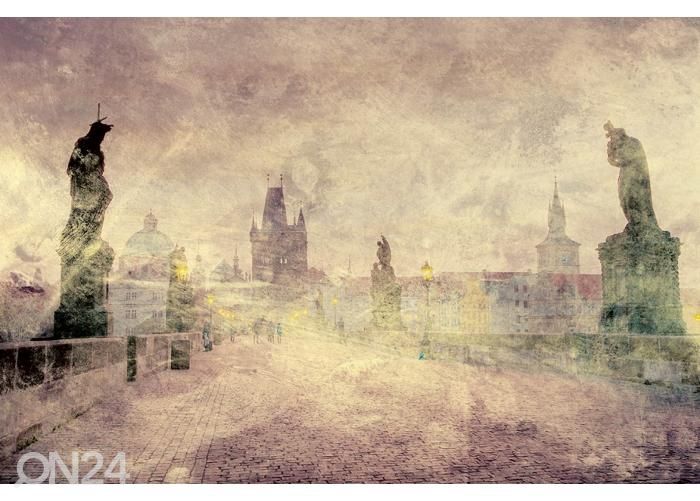 Kuvatapetti Charles Bridge Abstract I 375x250 cm kuvasuurennos