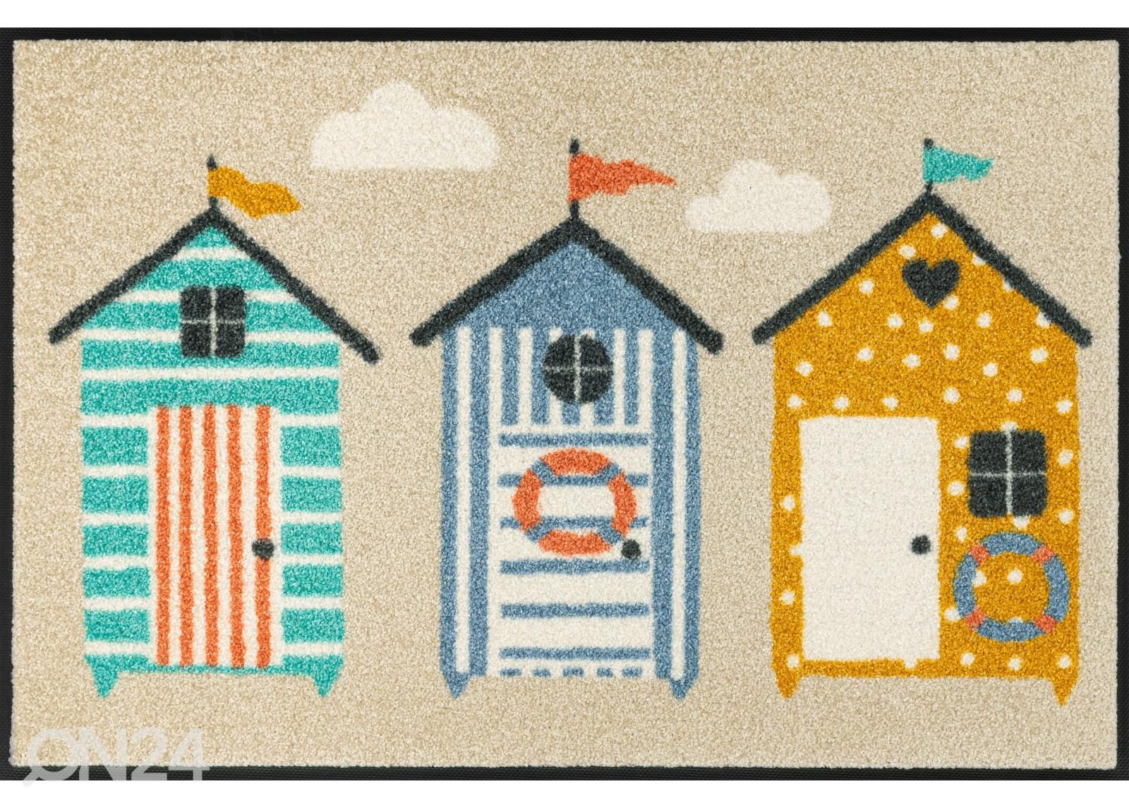 Kynnysmatto Beachhut 50x75 cm kuvasuurennos