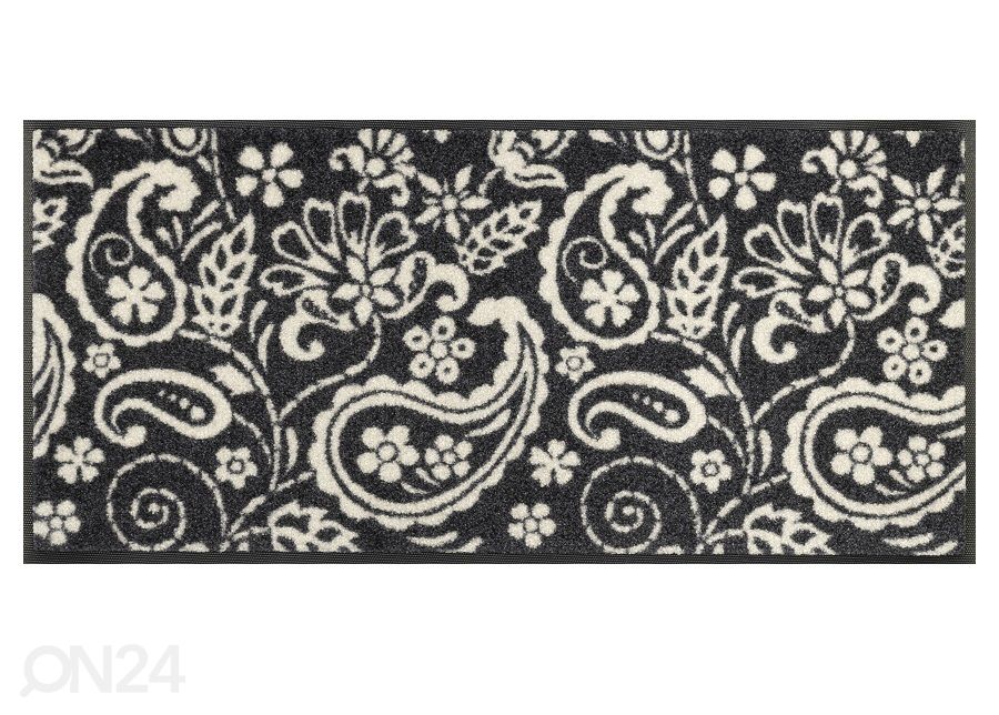 Kynnysmatto Folk Paisley 35x75 cm kuvasuurennos