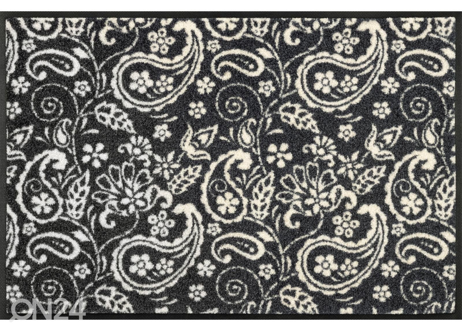 Kynnysmatto Folk Paisley 50x75 cm kuvasuurennos