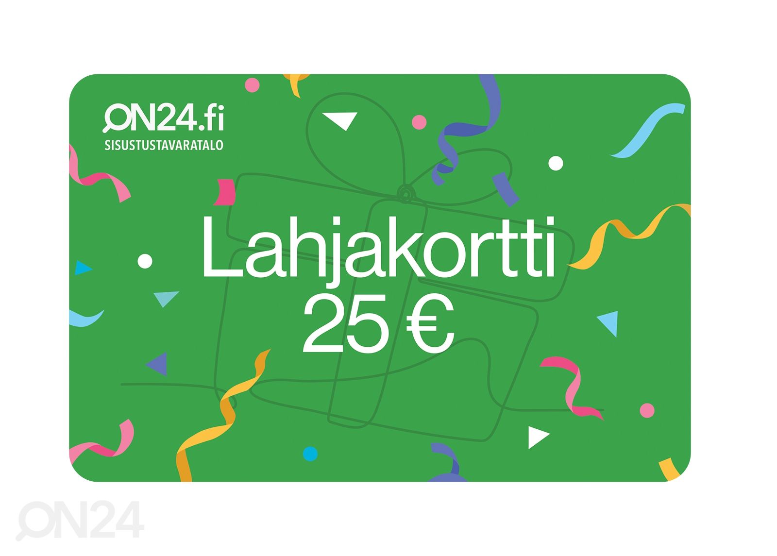 Lahjakortti 25 € kuvasuurennos