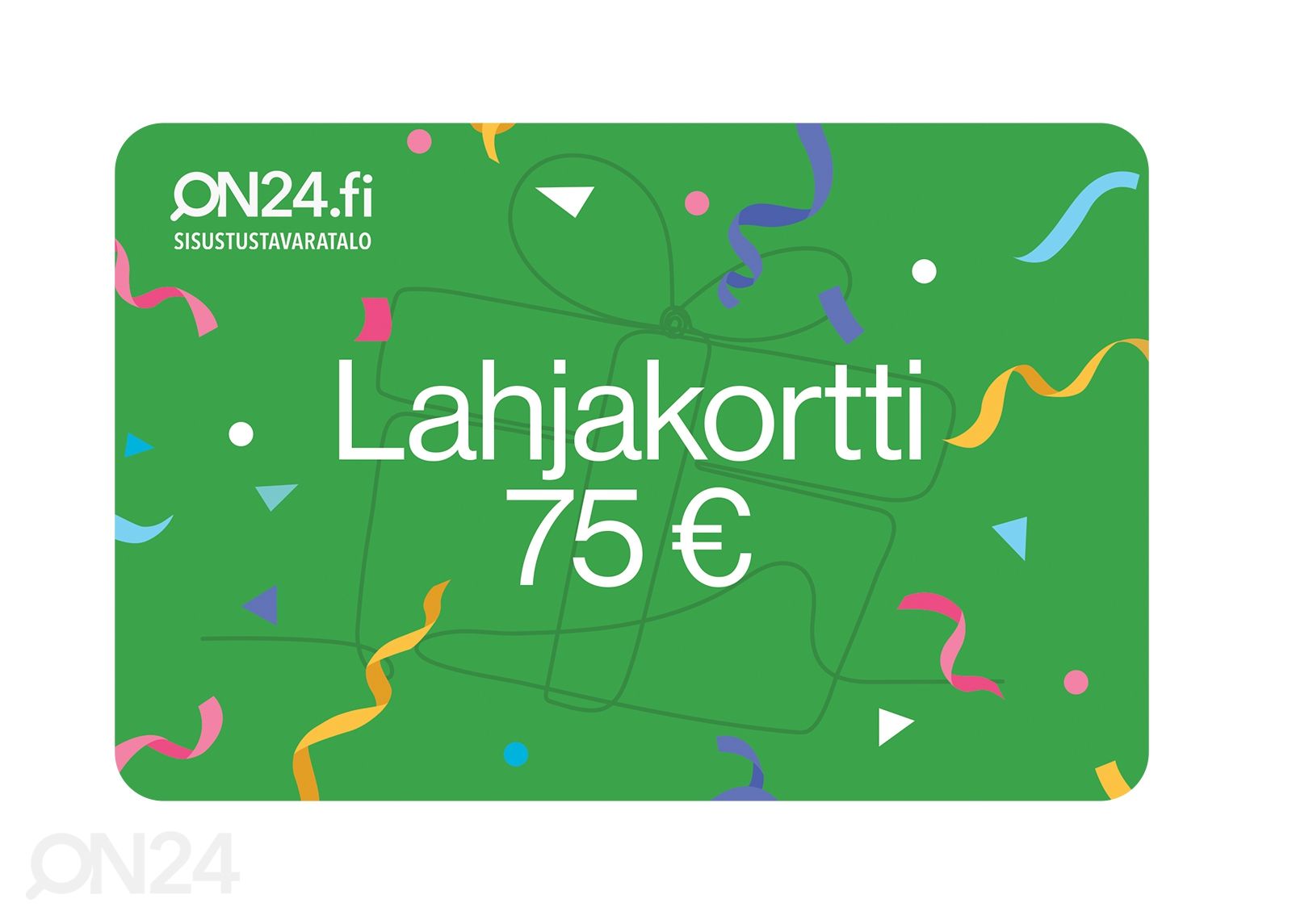 Lahjakortti 75 € kuvasuurennos