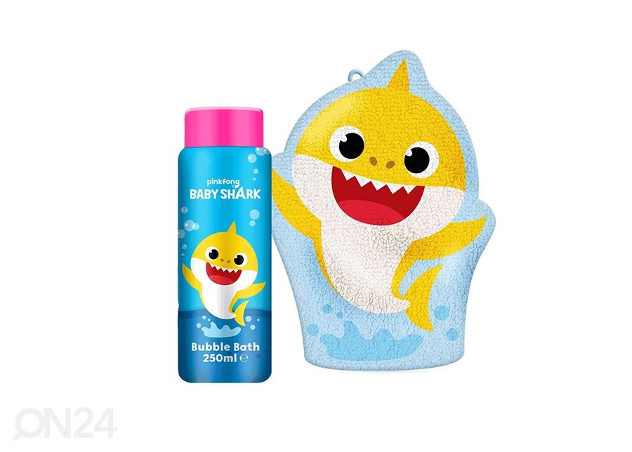 Lasten kylpyvaahto ja pesukinnas Pinkfong Baby Shark kuvasuurennos