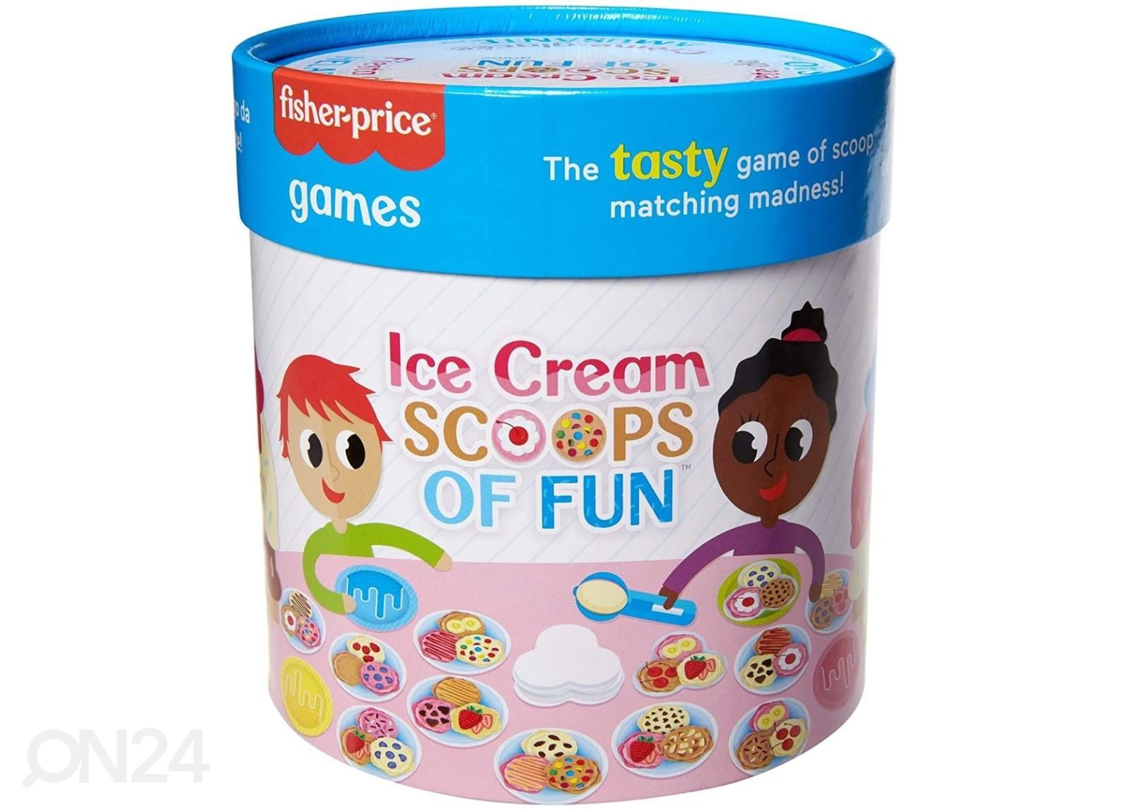 Lasten peli Ice Cream Scoops of Fun yhdistää kaksi heidän suosikkiasiaansa - jäätelöä ja pelejä kuvasuurennos