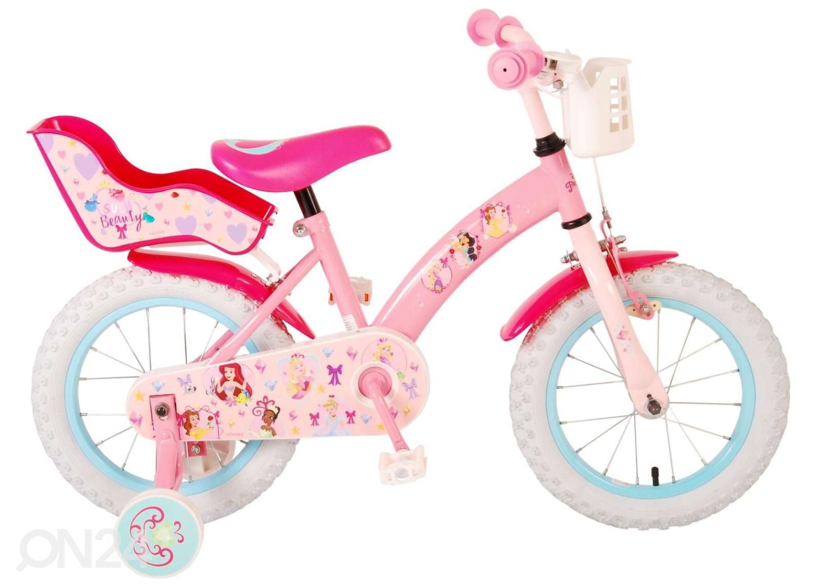 Lasten polkupyörä 14" Disney Princess Volare kuvasuurennos