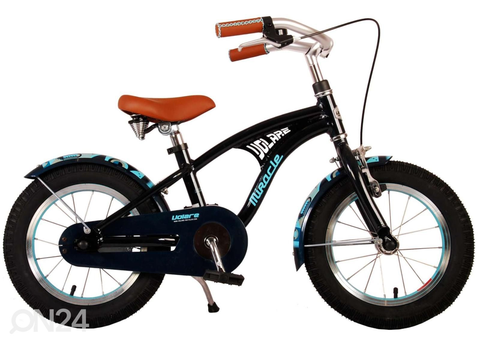 Lasten polkupyörä 14" Volare Miracle Cruiser matta sininen kuvasuurennos