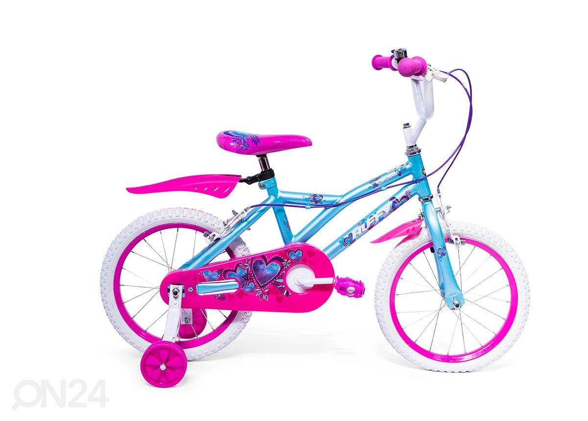 Lasten polkupyörä 16" Huffy So Sweet Sky sininen kuvasuurennos