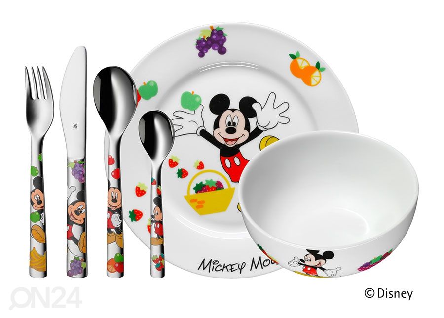 Lasten ruokailusetti WMF Mickey Mouse 6-osainen kuvasuurennos
