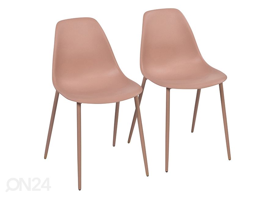 Lasten tuolit 2 kpl, vaaleanpunainen kuvasuurennos
