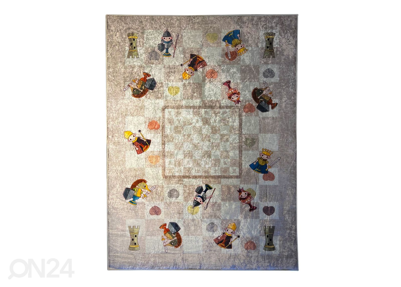 Lastenhuoneen matto Chess 100x150 cm kuvasuurennos
