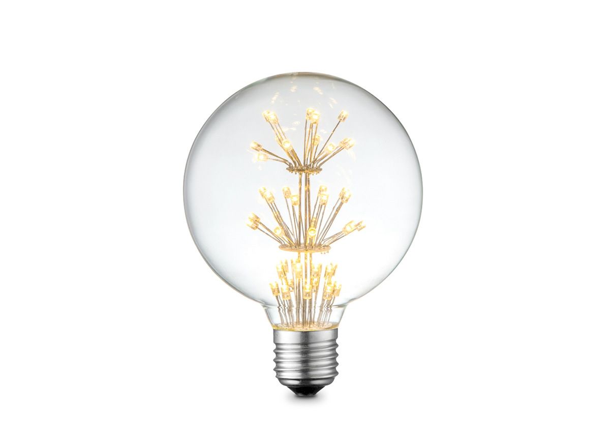 LED-lamppu Crystal, E27, 1,5W kuvasuurennos