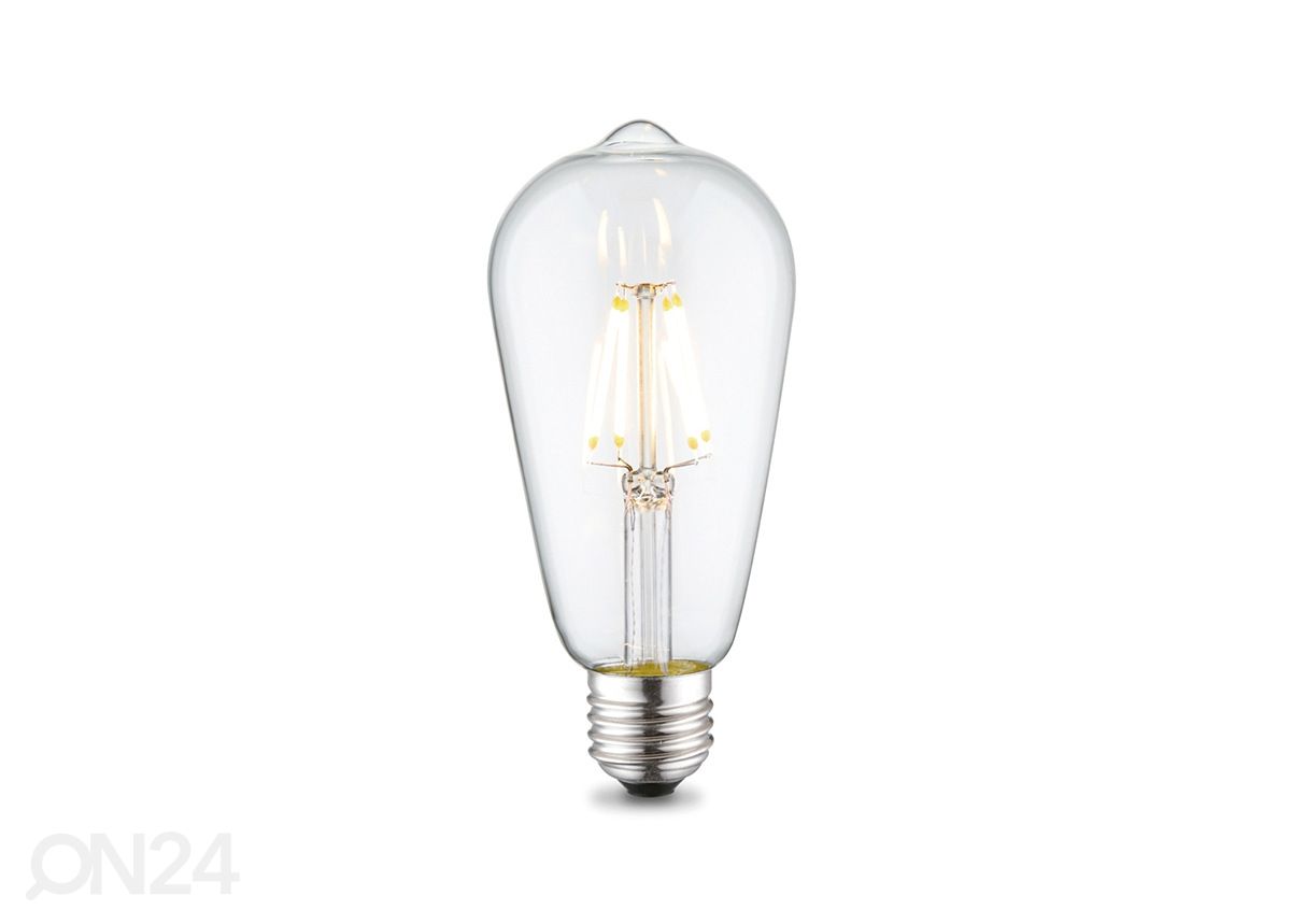 LED-lamppu Drop, E27, 6W kuvasuurennos