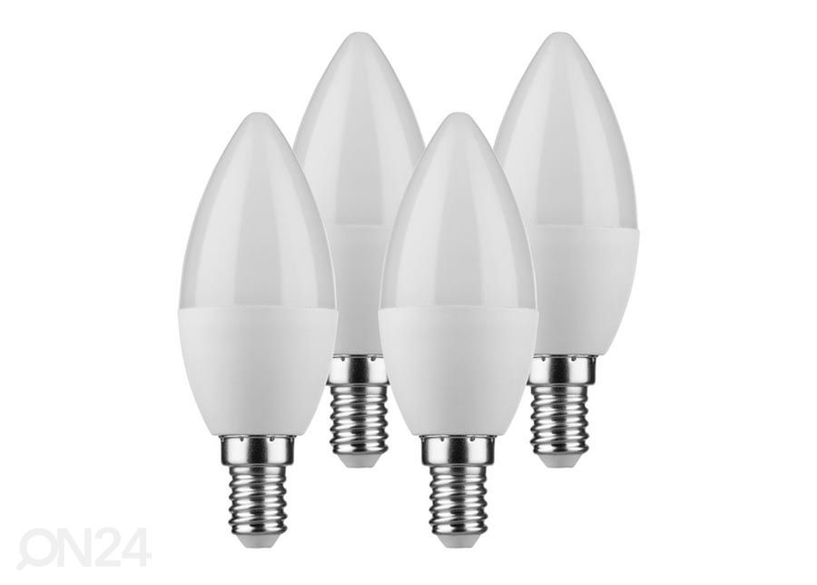 LED lamppu E14 5,5 W 4 kpl kuvasuurennos