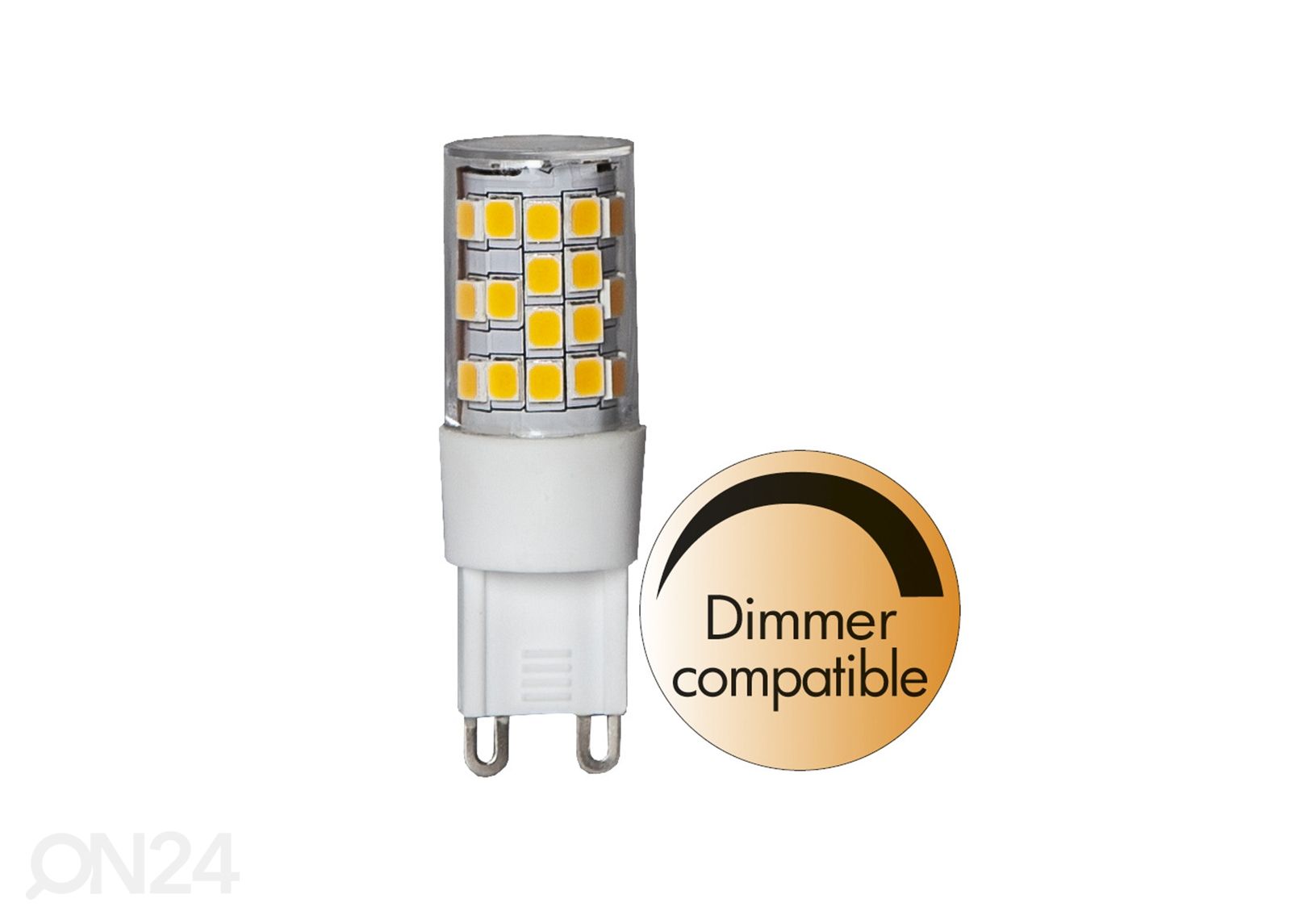 LED-lamppu G9 3,6 W kuvasuurennos