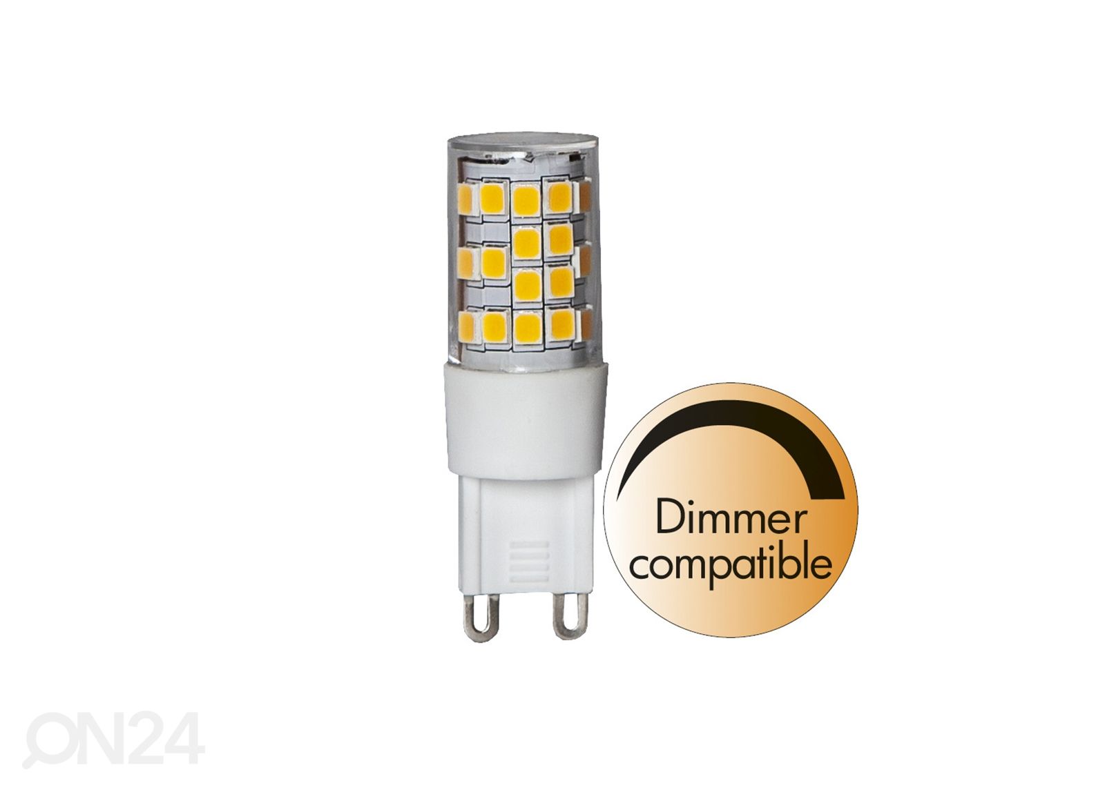 LED-lamppu G9 3,8 W kuvasuurennos