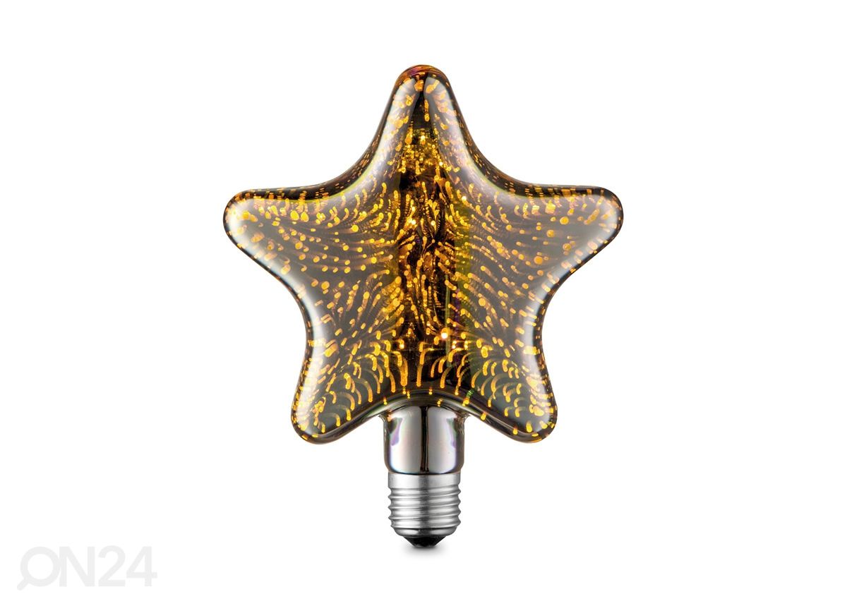 LED-lamppu Star, E27, 4W kuvasuurennos