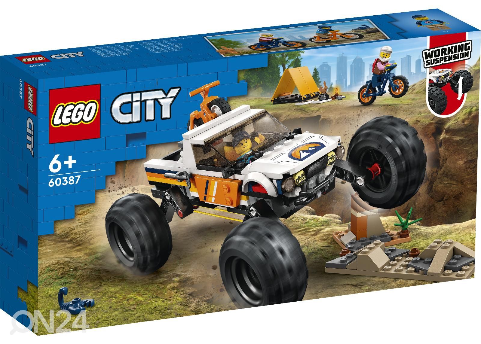 LEGO City Seikkailuja Nelivetomaasturilla kuvasuurennos