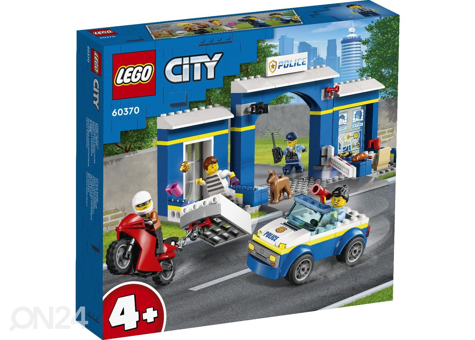 LEGO City Takaa-ajo poliisiasemalla kuvasuurennos