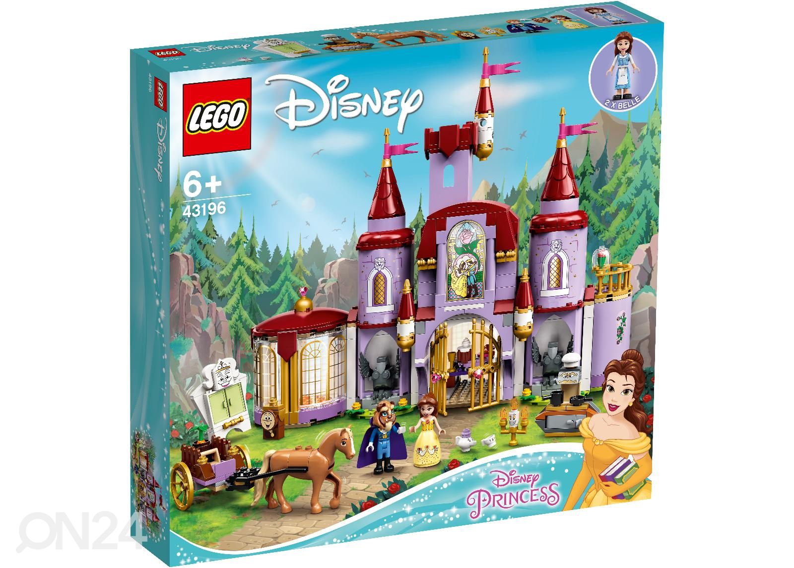 LEGO Disney Bellen ja Hirviön linna kuvasuurennos