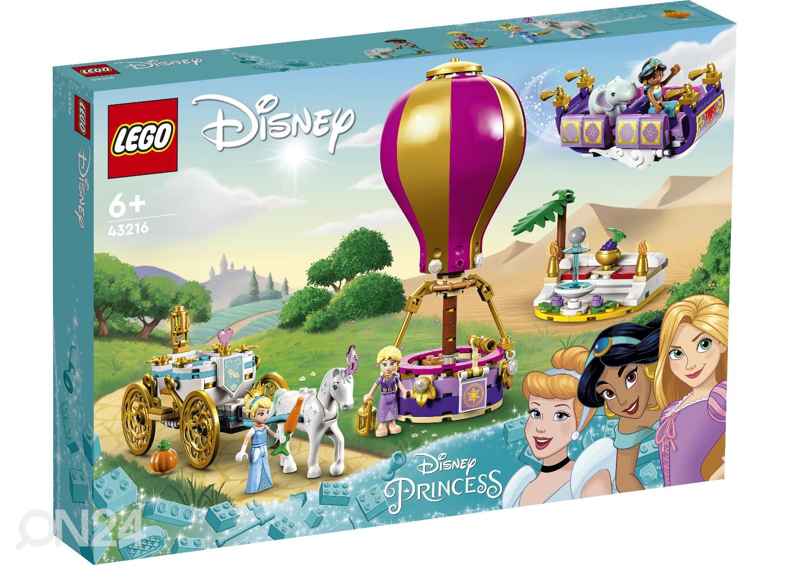 LEGO Disney Princess Prinsessan lumottu matka kuvasuurennos