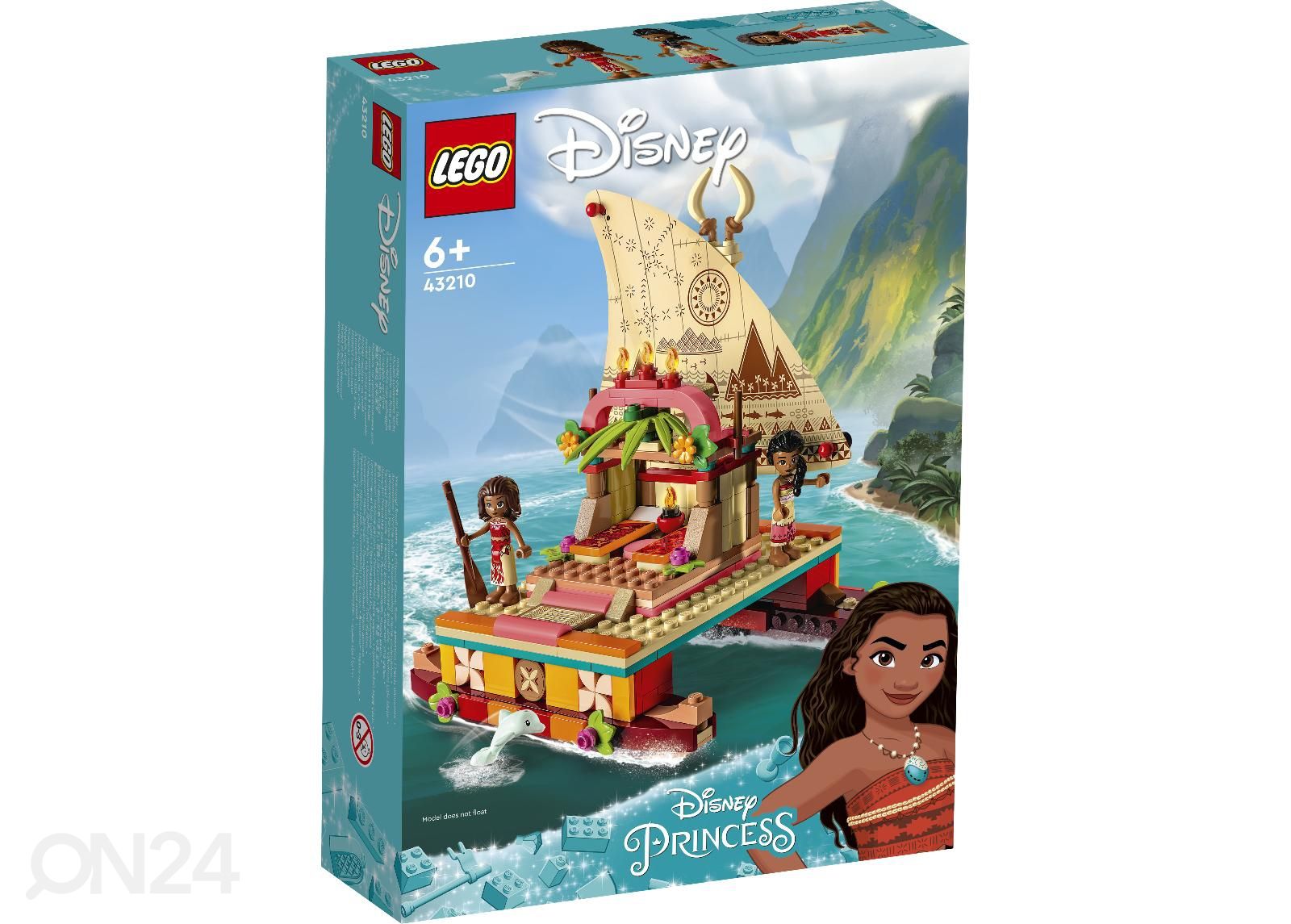 LEGO Disney Vaianana purjehdusalus kuvasuurennos