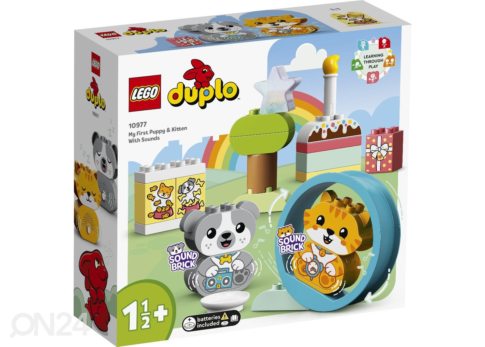 LEGO DUPLO Ensimmäinen koiranpentuni ja kissanpentuni kuvasuurennos