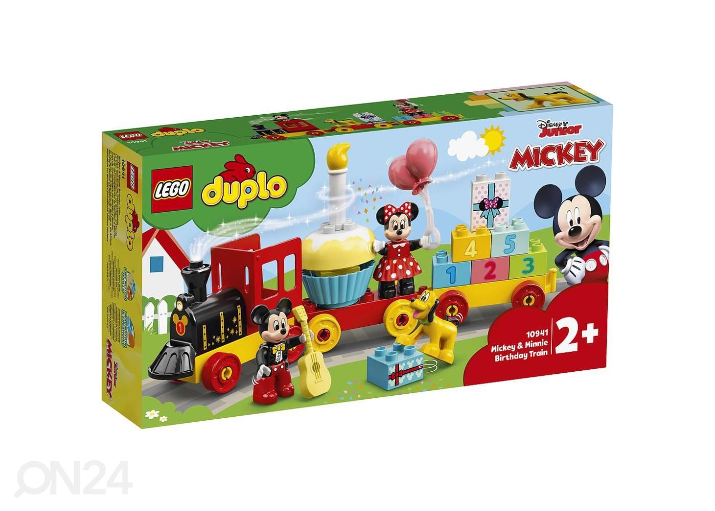 LEGO DUPLO Mikin ja Minnin syntymäpäiväjuna kuvasuurennos