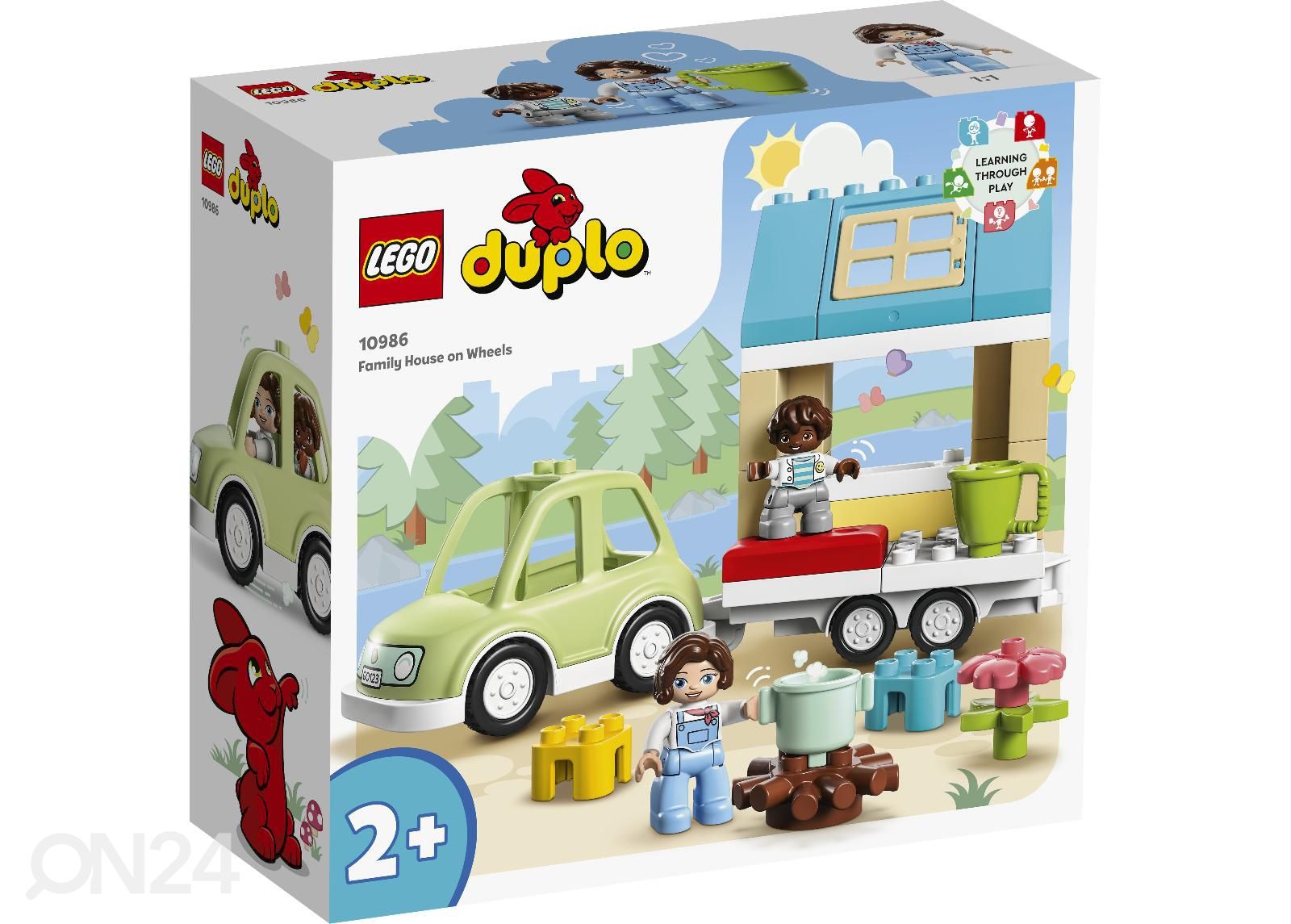 LEGO DUPLO Omakotitalo perävaunussa kuvasuurennos