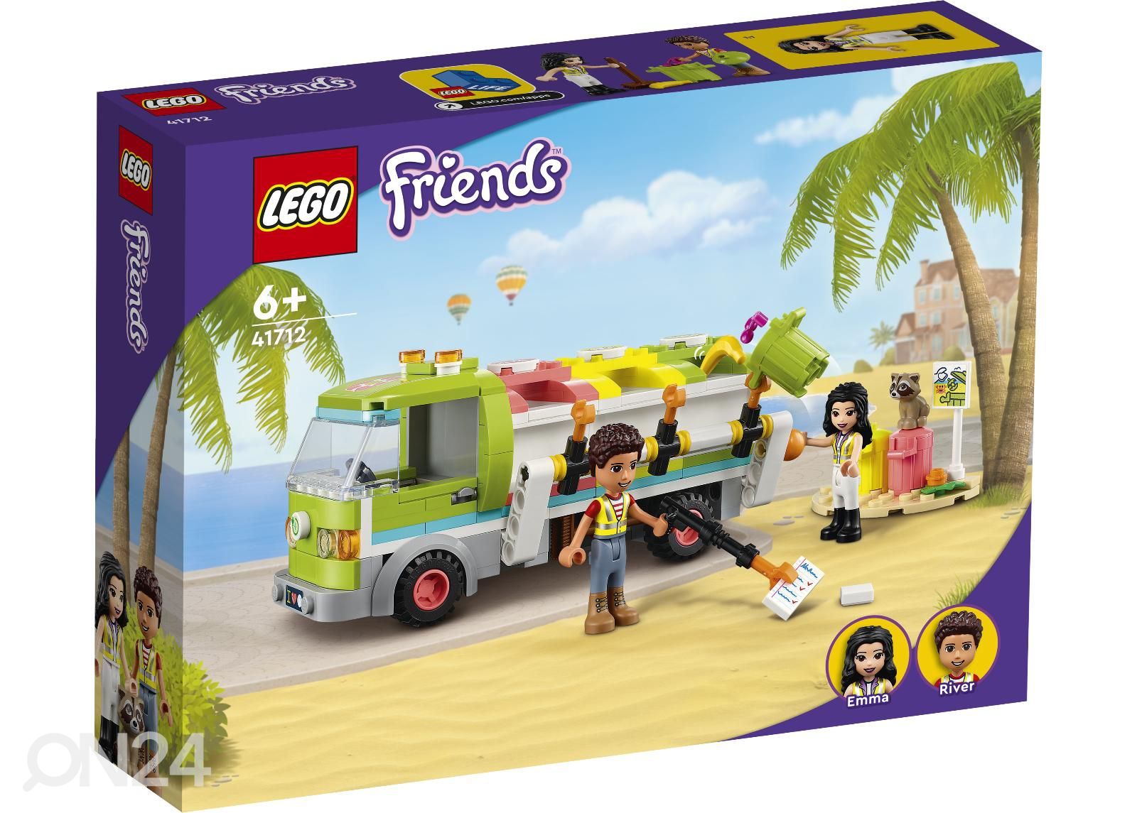 LEGO Friends Kierrätyskuorma-auto kuvasuurennos