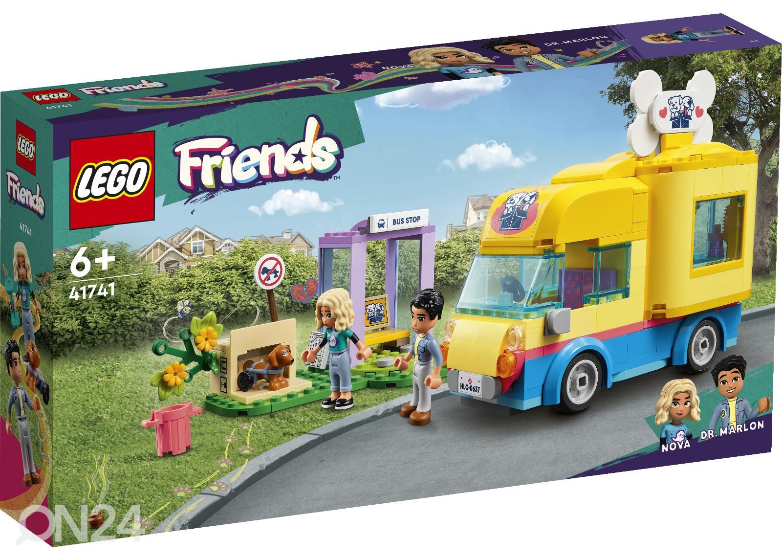 LEGO Friends Koirien pelastusauto kuvasuurennos