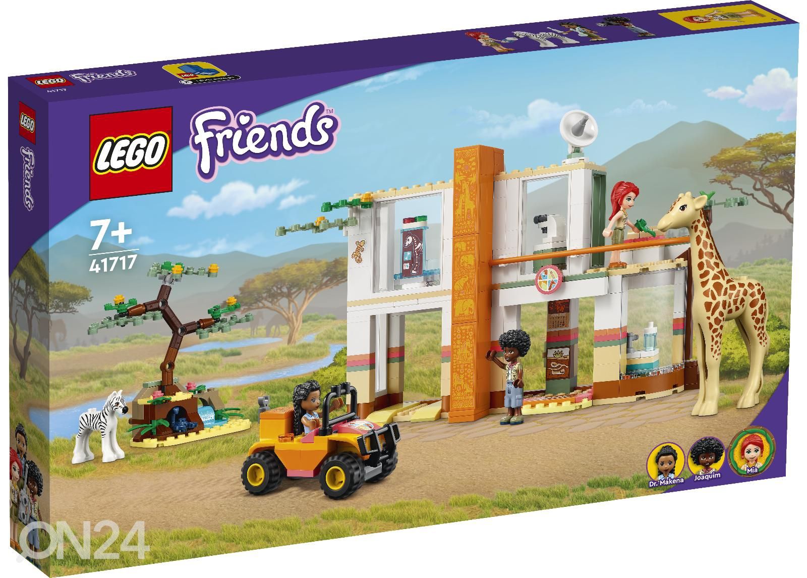 LEGO Friends Mia ja villieläinten pelastustehtävä kuvasuurennos