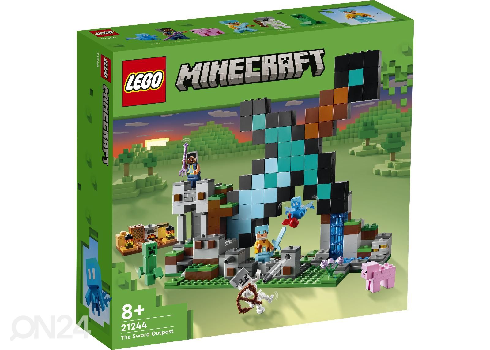 LEGO Minecraft Miekkavartio kuvasuurennos