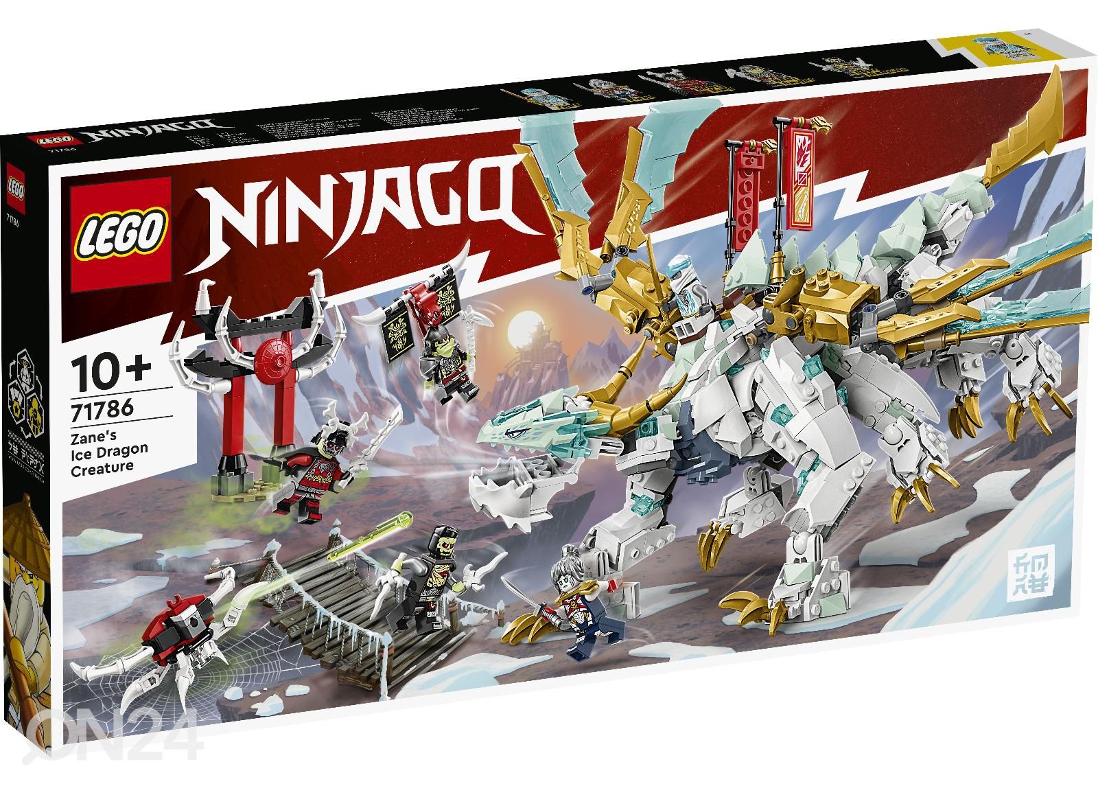 LEGO Ninjago Zane -jäälohikäärme kuvasuurennos