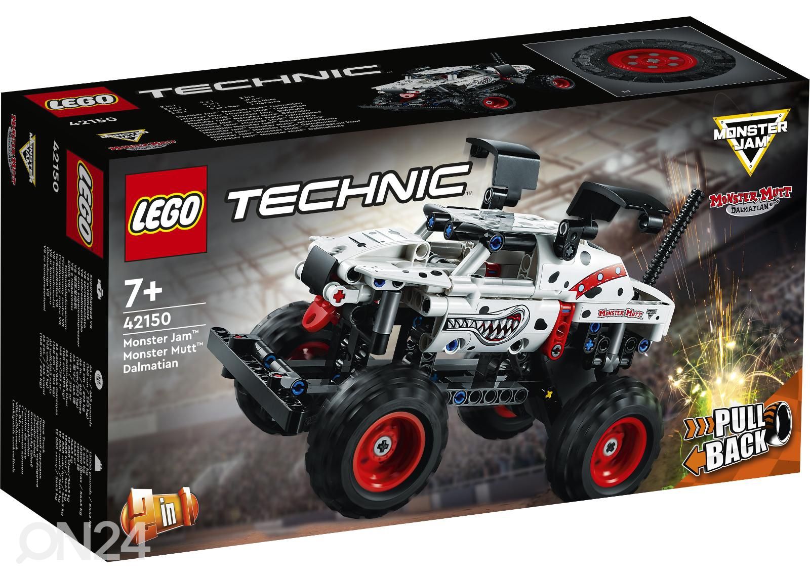 LEGO Technic Monster Jam-dalmat kuvasuurennos