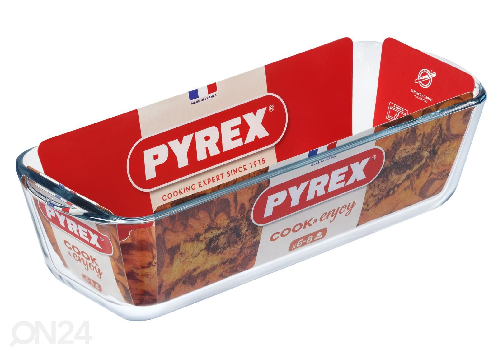 Leipä- ja kakkuvuoka Pyrex Bake&Enjoy kuvasuurennos